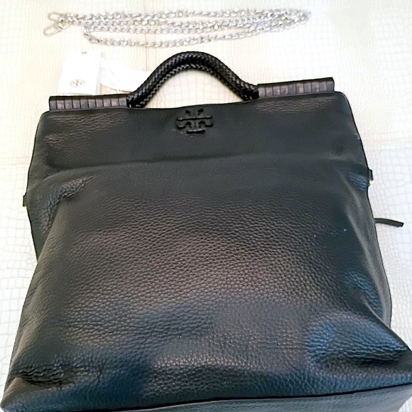 VERY RARE BRAND NEW Tory Burch Taylor Convertible Foldover Crossbody - Picture 4 of 16
